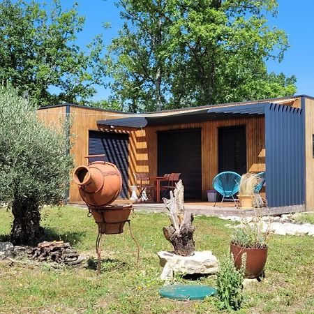 Tiny House Sud Du Lot Villa Le Montat Buitenkant foto