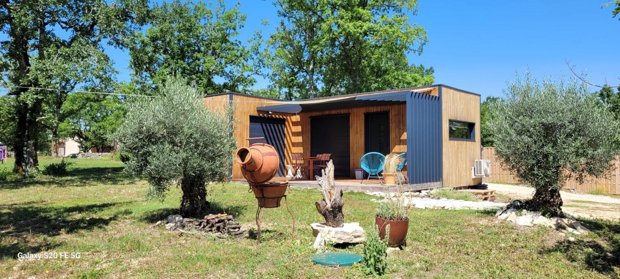 Tiny House Sud Du Lot Villa Le Montat Buitenkant foto