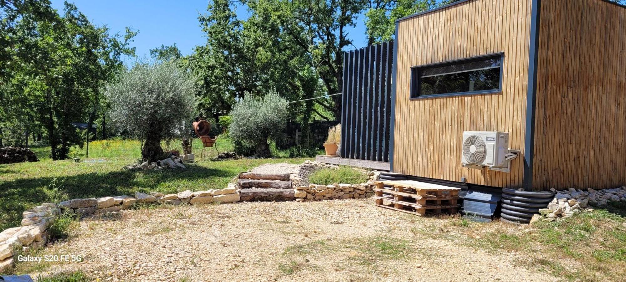 Tiny House Sud Du Lot Villa Le Montat Buitenkant foto
